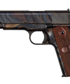 Case Hardened 1911, .45Cal., w/ U.S. Logo Grip
