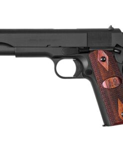 1911A1 GI Matte Black Finish, .45Cal w/U.S. Logo Grip, MA Approved