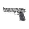 Desert Eagle 50 Action Express 6in Stainless with White Tiger Stripe Pistol - 7+1