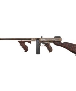 Auto Ordnance 2021 Bootlegger Special Edition, 1927A-1 Deluxe Carbine, .45 Cal., 16.5" with permanently affixed Cutts Compensator, ships with 20 round stick magazine