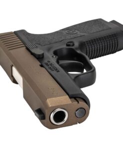 Kahr CW9 9mm Luger 3.6in Burnt Bronze Pistol - 7 Rounds - California Compliant