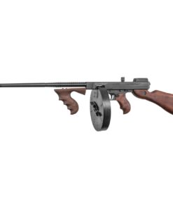 Auto Ordnance 1927A-1 Deluxe Carbine, .45 Cal., with detachable buttstock and vertical foregrip with 50 round drum and 20 round stick magazine