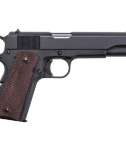 Auto Ordnance Thompson 1911 9mm Luger 5in Matte Black Carbon Steel Pistol - 7+1 Rounds