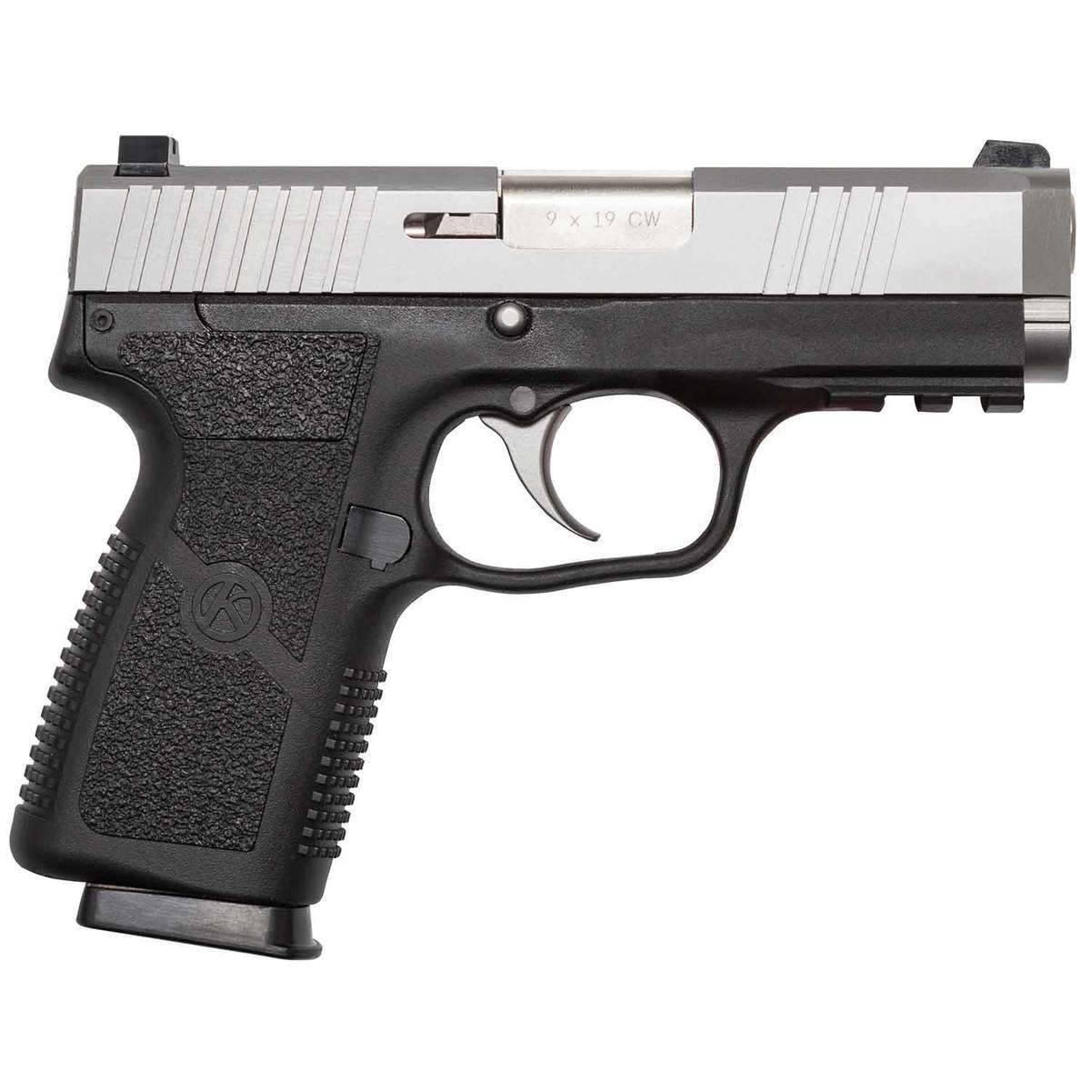 Kahr S9 w/Pinned Polymer Front and Drift Adjustable Rear Sights 9mm Luger 3.6in Black Pistol - 7+1 Rounds 1 A31 result