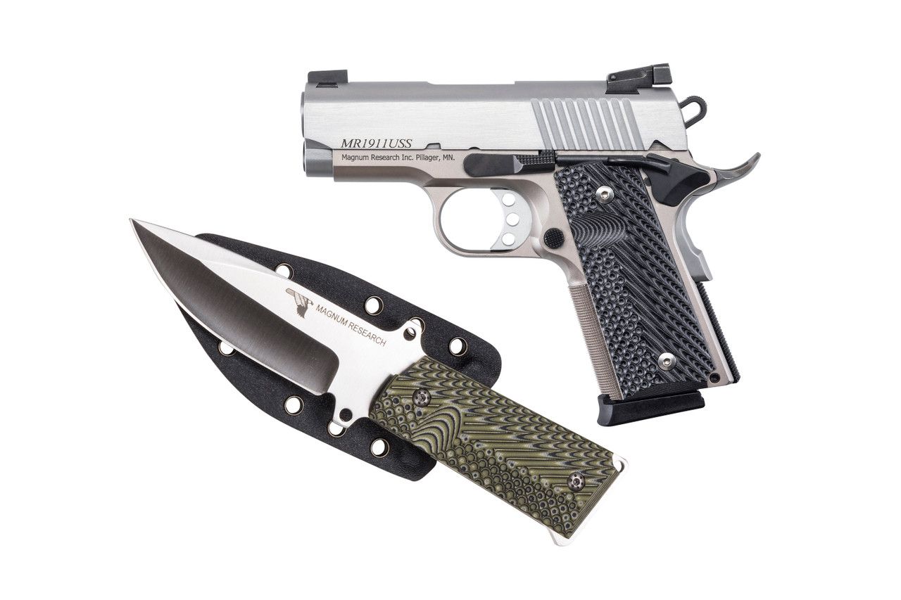 Desert Eagle 1911 U Stainless with KNIFE1911 1 Desert Eagle 1911 U Stainless with KNIFE1911