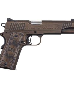 Auto Ordnance 1911-A1 Old Glory 45 Auto (ACP) 5in Bronze Cerakote Stainless Steel Pistol - 7+1 Rounds