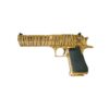 Desert Eagle .50 AE Titanium Gold Tiger Stripes Pistol